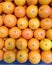 Fresh oranges fruit good arrange for sale on market