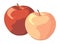Fresh organic apples fruit