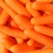 Fresh organic baby carrots