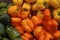 Fresh Organic Bell Peppers in Vancouver\'s Grandville Island Market