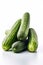 fresh organic cucumbers for salad healthy food