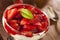 Fresh Organic Strawberry Fruit Parfait