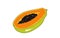 Fresh papaya. Cartoon vector icon isolated on white