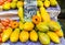 Fresh Papayas at the Market