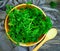 Fresh parsley food gourmet cuisine herbal wooden background aromatic