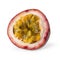 Fresh passion fruit isolated on a white background