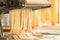 Fresh pasta home pasta making, italian traditional food.