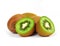 Fresh piece kiwi fruit