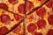 Fresh pizza slices. Generate Ai