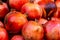 Fresh pomegranate at the market