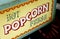 Fresh popcorn machine