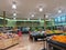 The fresh produce aisle of a Schnucks grocery store with colorful fresh fruits and vegetables ready to be purchased by consumers