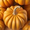 Fresh pumpkin. Beautiful harvest backgroundGeneration AI