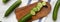 Fresh raw green cucumbers, top view. Flat lay, from above, overhead. White wooden