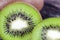 fresh raw kiwi fruit