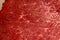 Fresh raw red meat texture closeup, marbled meat