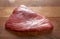 Fresh raw tuna fillet