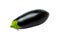 Fresh ripe black eggplant isolated on white background.