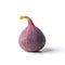 Fresh ripe Fig on white background. Minimal food concept