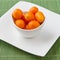 Fresh ripe Kumquats in a bowl
