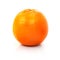 Fresh ripe orange fruit isolated on the white