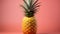 Fresh, ripe pineapple a vibrant, healthy tropical summer snack generated by AI