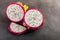 Fresh ripe pitahaya isolated