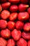 Fresh ripe strawberries background