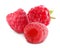 Fresh ripe tasty raspberries on background