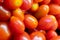 Fresh Roma Tomatoes ready for consumption in a Salad Bar