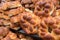 Fresh round Challah or sale at Mahane Yehuda Market