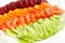 Fresh salad of Beetroot, tomato, carrot & Lettuce