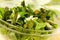 Fresh Salad with Lettuce,green Asparagus,Olives