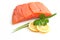 Fresh salmon fillet