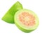 Fresh sliced guava