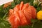 Fresh Slices of Raw Salmon Sashimi, Japanese Food