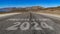Fresh Start 2024 written on highway road to the mountain