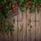 fresh strawberries arranged on a wooden floor