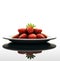 Fresh strawberries on Plate