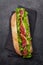 Fresh submarine sandwich