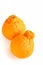 Fresh Sumo Mandarin on White Background