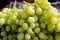 Fresh sweet grape at fruit stall in market