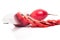 Fresh tamarillo fruits on white background.