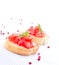 Fresh tasty bruschetta