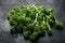 Fresh Tenderstem broccoli for diet and healthy eating