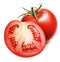 Fresh Tomato: Ripe and Juicy with a Slice