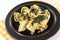 Fresh tortellini with sage butter