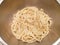 Fresh uncooked Ramen Noodles - image