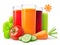 Fresh vegetable juices