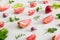 Fresh vegetable pattern